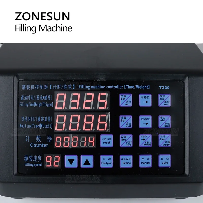 Essential Oils - مضخة غشائية ZONESUN ZS-DPYT320 لتعبئة السوائل