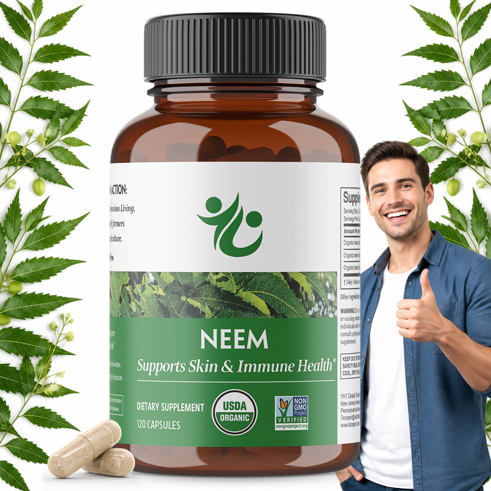 Herbal Supplement - كبسولات أوراق النيم - مكمل عشبي