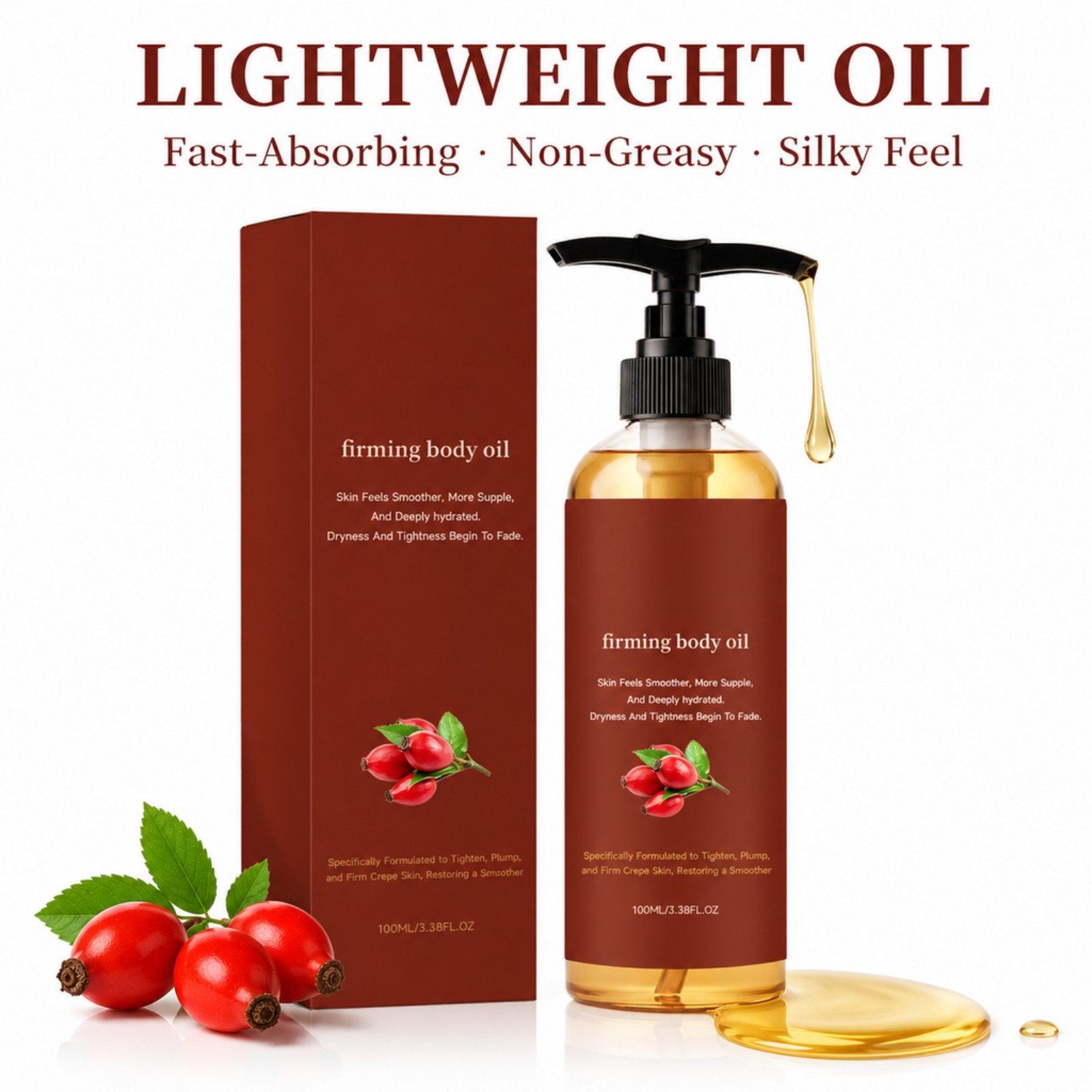 زيت الجسم المشدود بخلاصة الورد - مراجعة Lavender Oil وسعره
