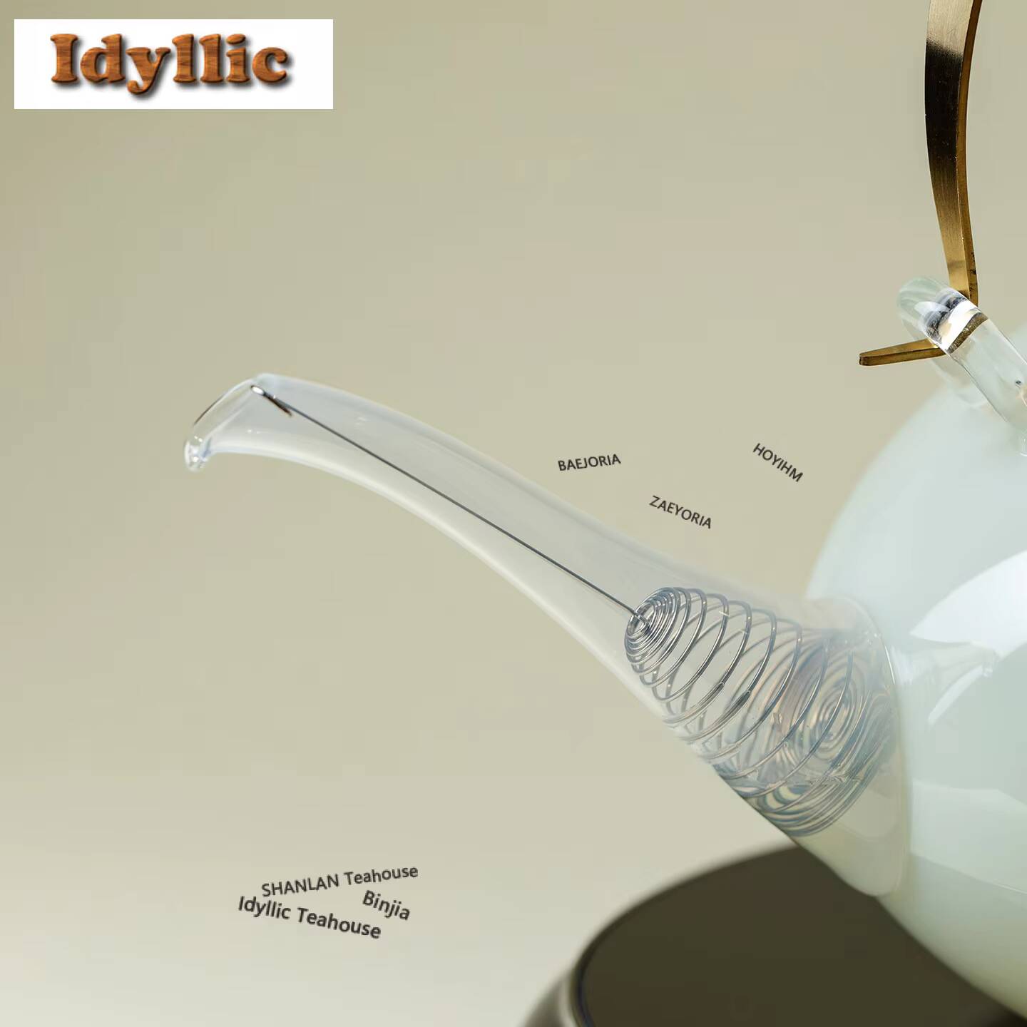 غلاية ماء زجاجية بسعة 880 مل،  - مراجعة Herbal Tea وسعره