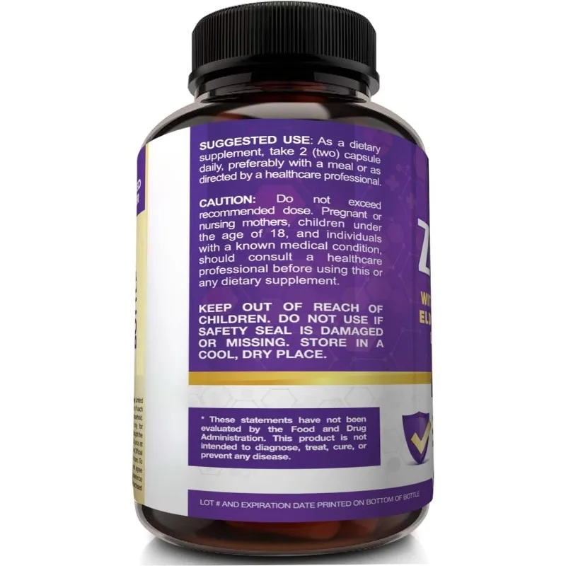 كبسولات الزنك 50 ملغ - تحتوي ع - مراجعة Echinacea وسعره
